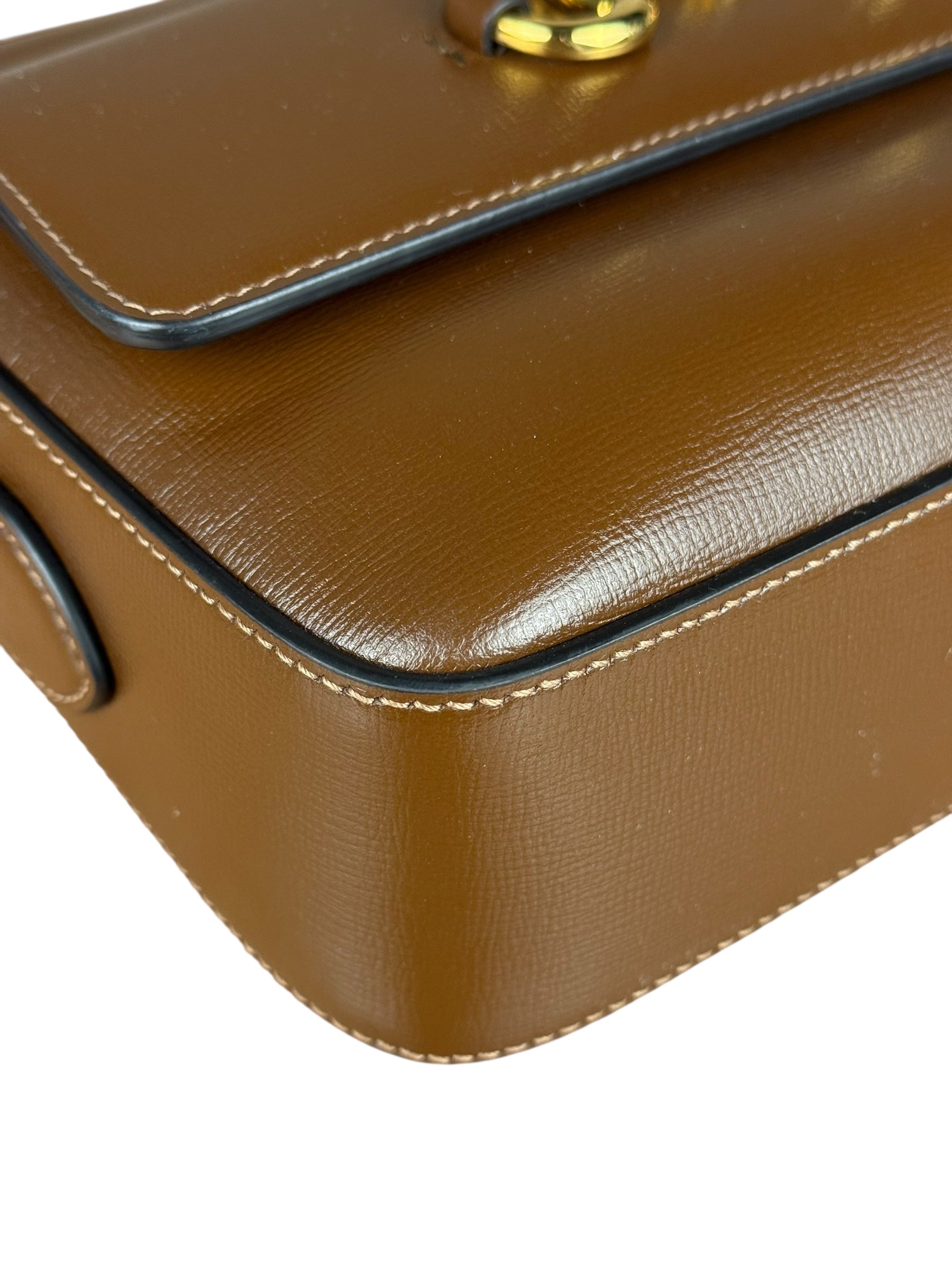 Gucci 1955 Horsebit Camera Bag Brown