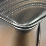 Gucci Black Leather Marmont Medium Shoulder Bag