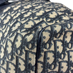 Christian Dior Vintage Navy Blue Trotter Boston Handbag