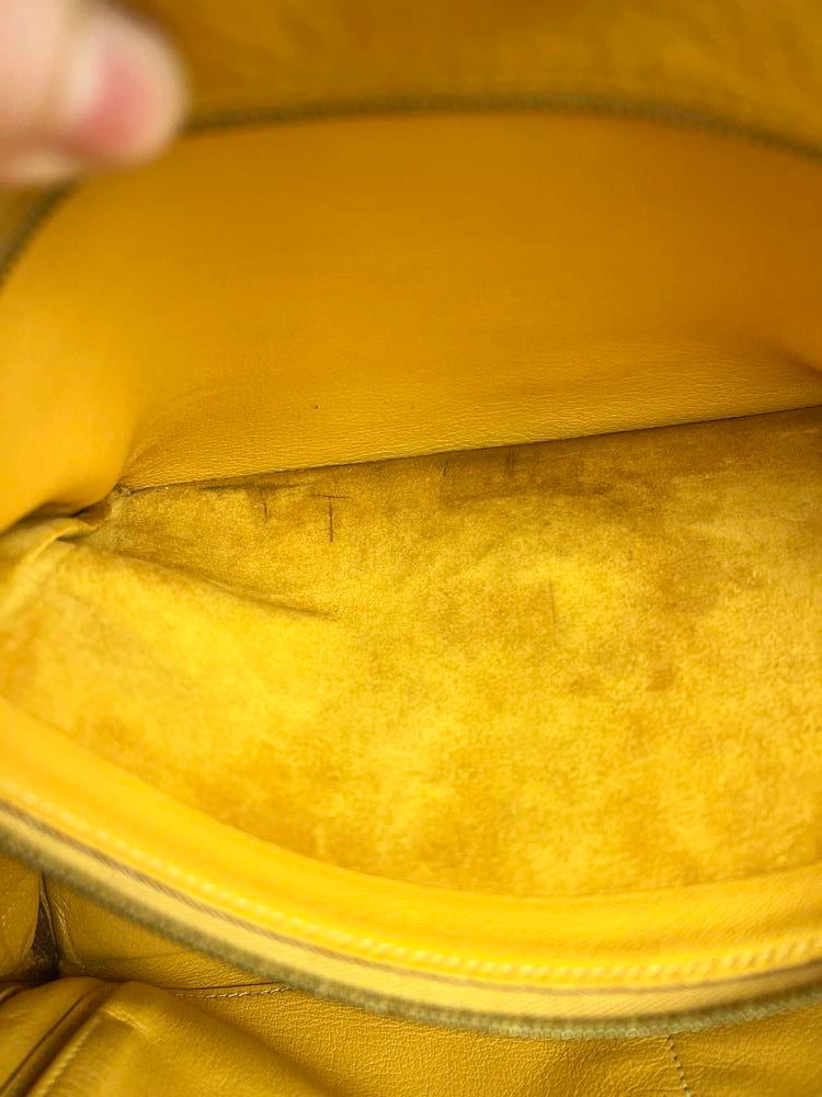Hermes Kelly 35 Ambre Togo Gold 1997 Handbag