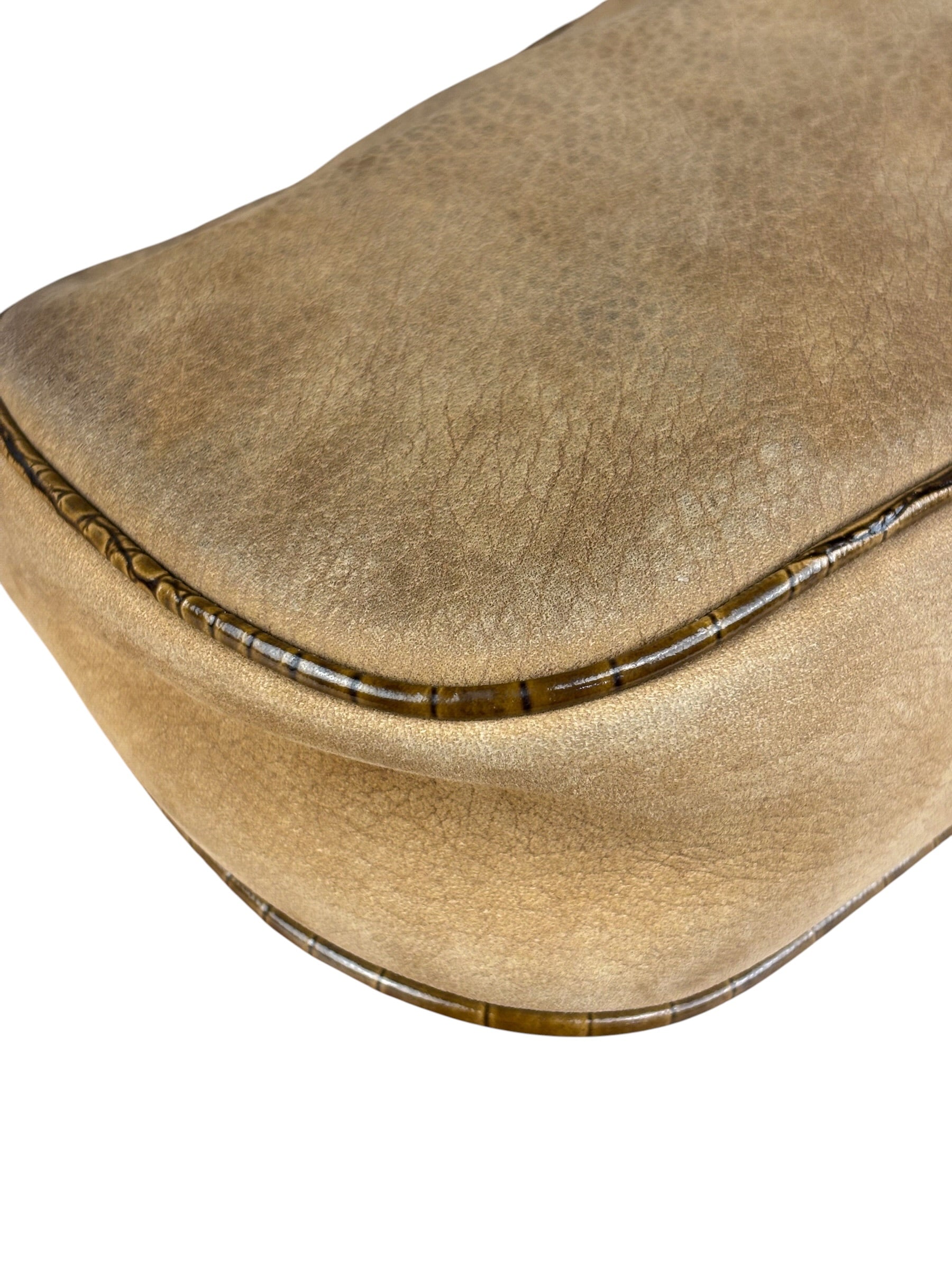 Fendi Vintage Brown Janus Crossbody Bag