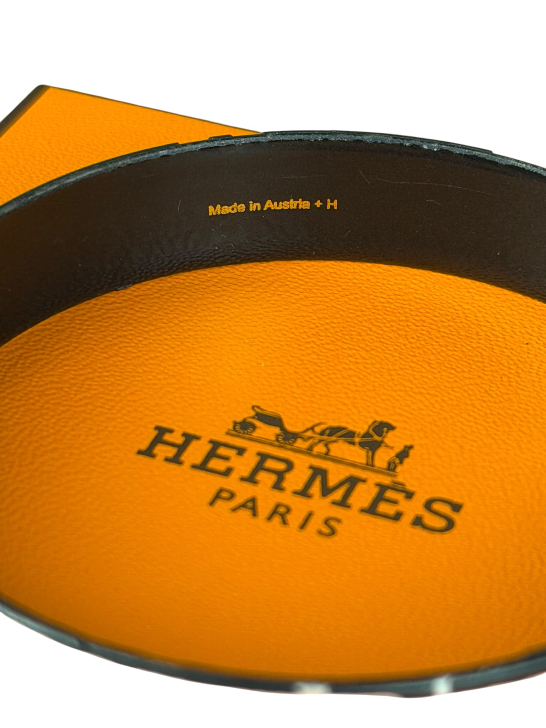 Hermes Abstract Wave Multicolor Bangle Bracelet