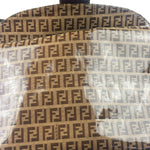 Fendi Brown PVC Zucca Baguette