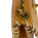 Chanel Brown Leather Western Embossed CC Flap Bag