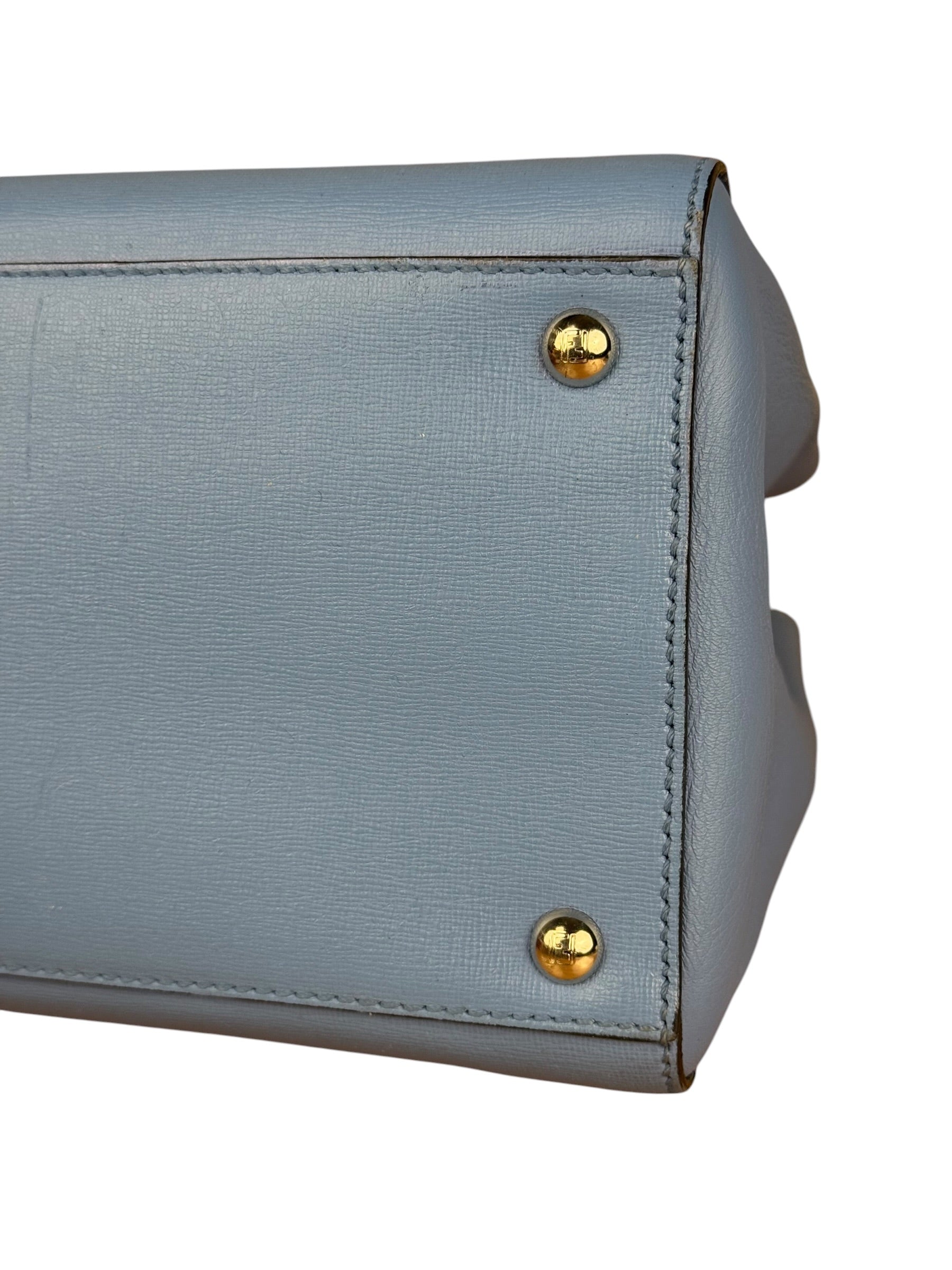 Fendi Cerulean Blue 3-Jours Silhouette Hand Bag