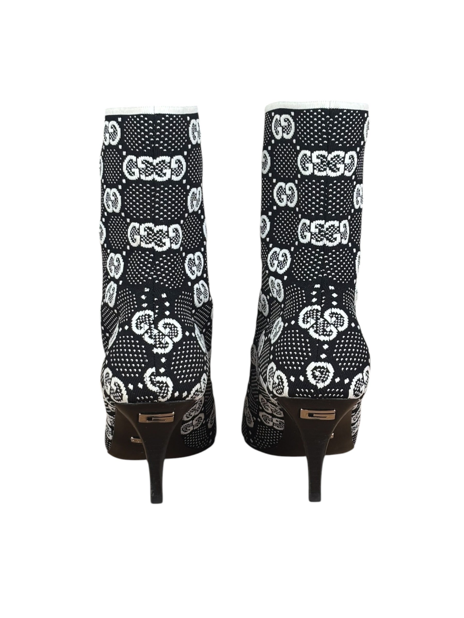 Gucci GG Jersey Knit Boots