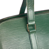 Louis Vuitton Green Epi Soufflot Handbag