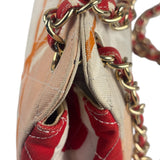 Chanel Map of Paris Quilted Print CC Chain Handbag 2005