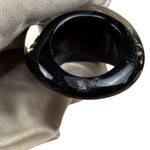 Louis Vuitton Black Resin Inclusion Ring