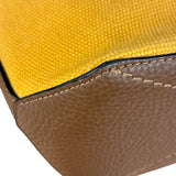 Coach Mustard Yellow Tote 20 In Colorblock Two-Way Bag