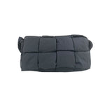 Bottega Veneta Navy Blue Padded tech Cassette Shoulder/Crossbody Bag