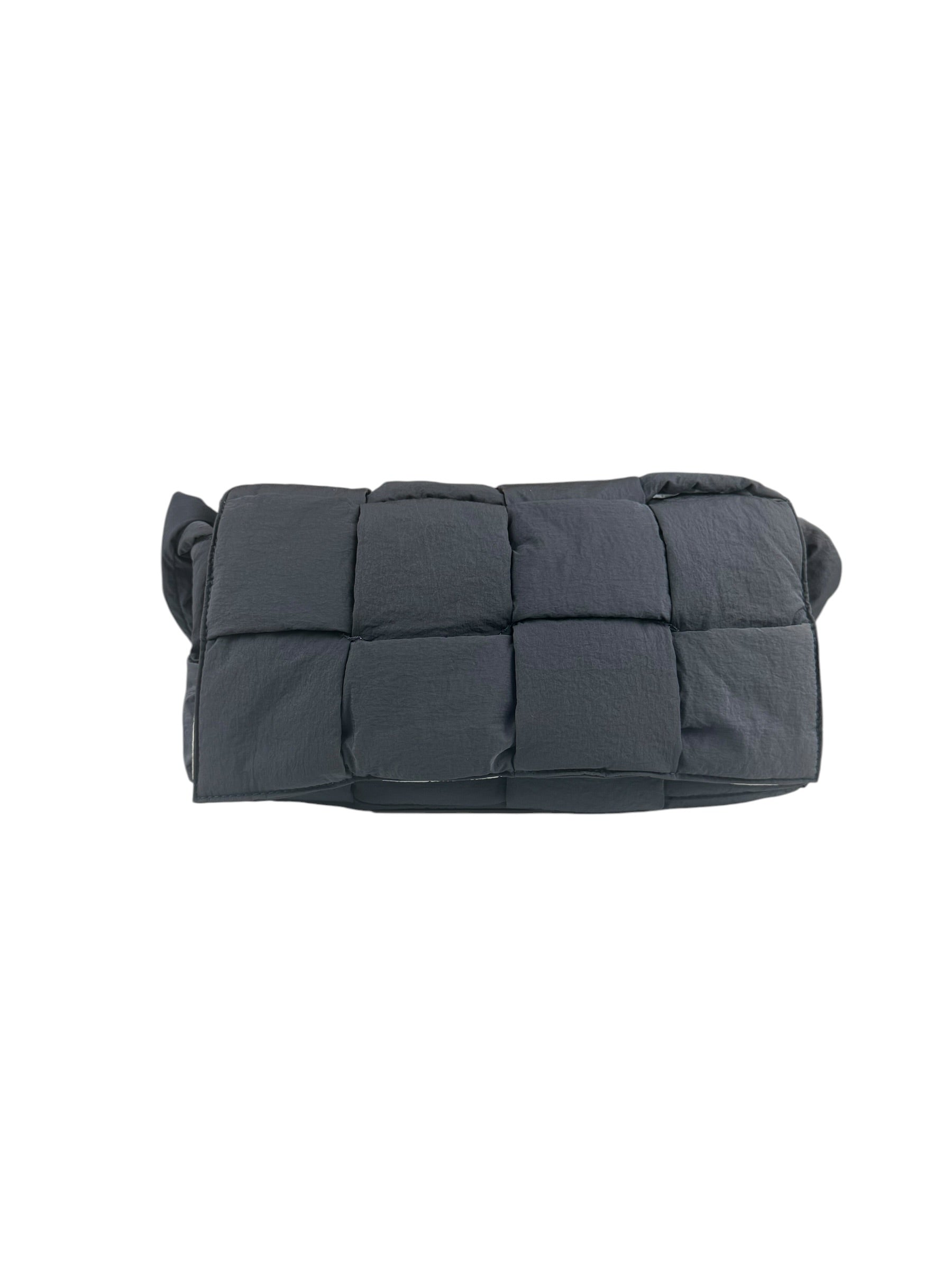 Bottega Veneta Navy Blue Padded tech Cassette Shoulder/Crossbody Bag