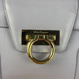 Salvatore Ferragamo Lavender Motherwell Clutch
