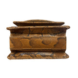Vintage Snakeskin Top Handle Bag