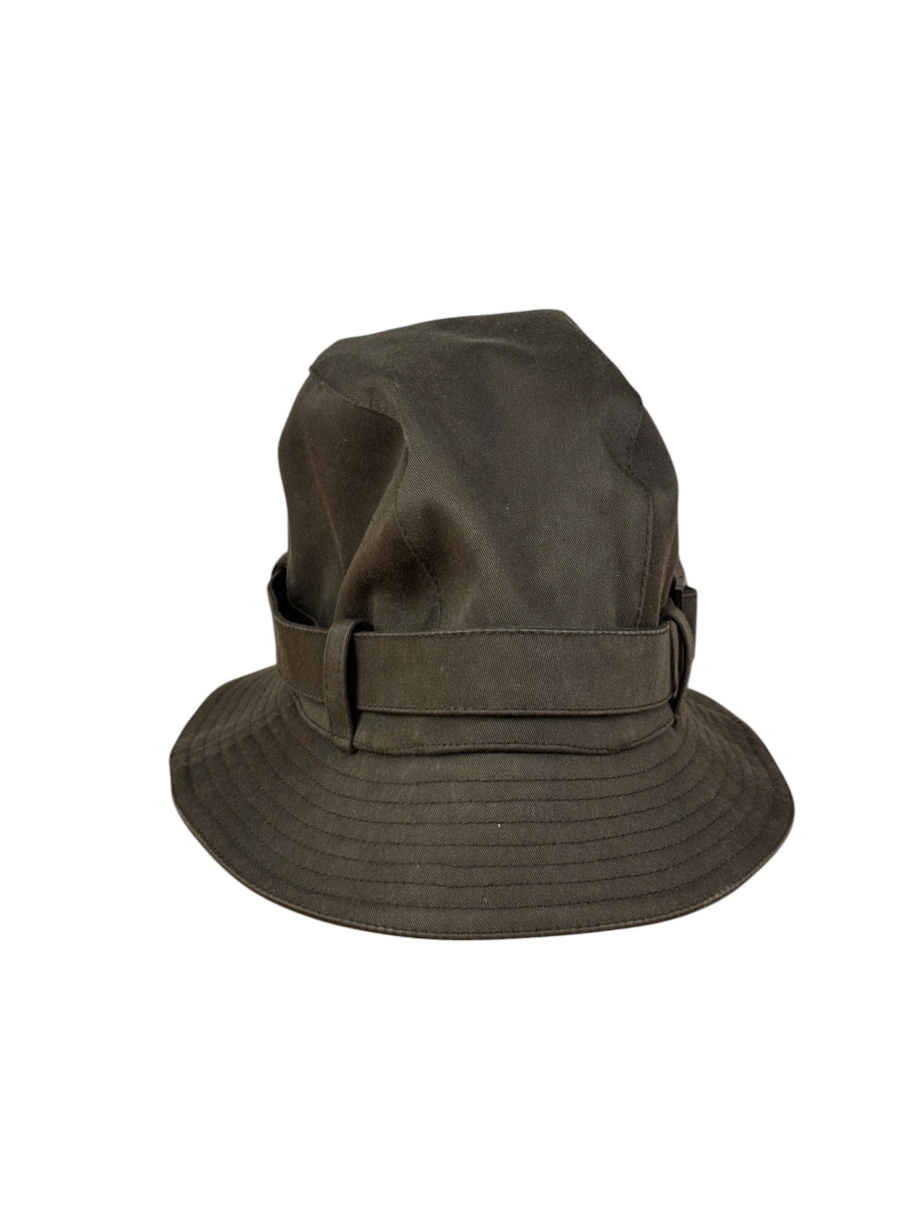 Louis Vuttion Vintage Brown Belted Bucket Hat
