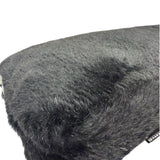 Fendi Black Shearling/Leather Trim Baguette