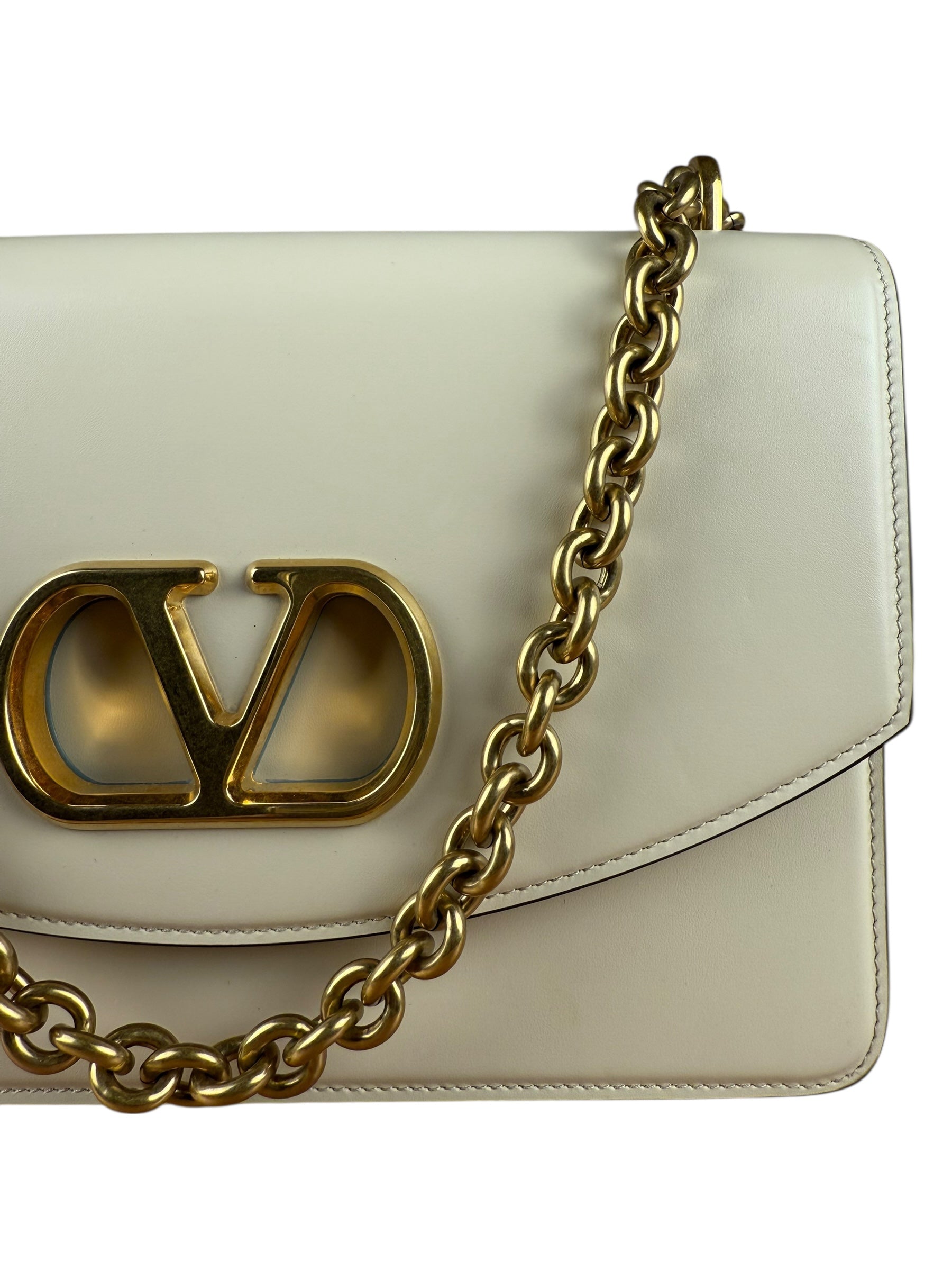 Valentino Vain Leather Chain Bag