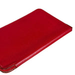 Hermes Rouge Epsom Leather Vintage Organizer Wallet