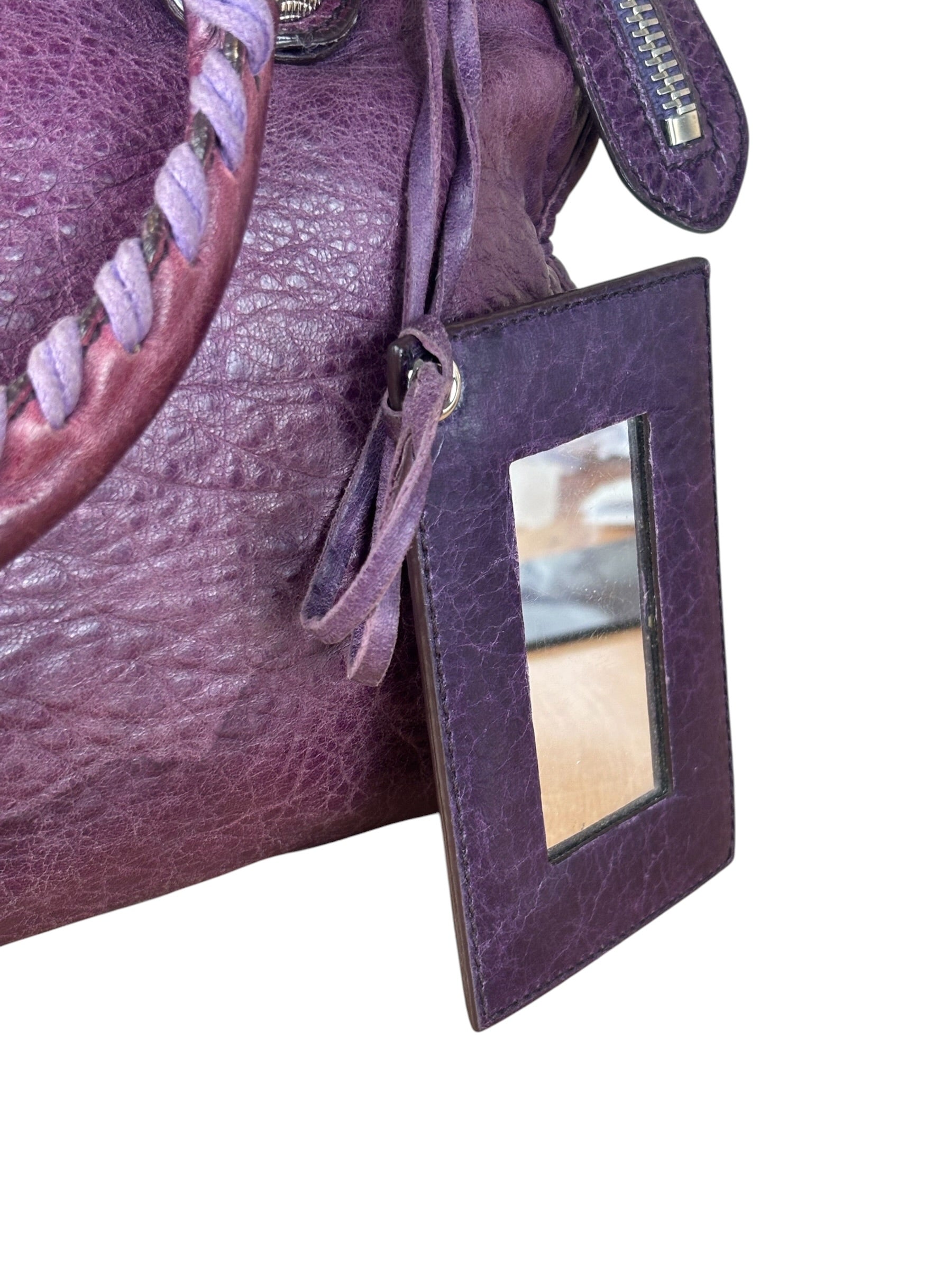 Balenciaga Purple City Bag