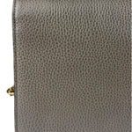 Gucci Grey Calfskin Interlocking Small G Shoulder Bag