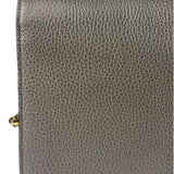 Gucci Grey Calfskin Interlocking Small G Shoulder Bag