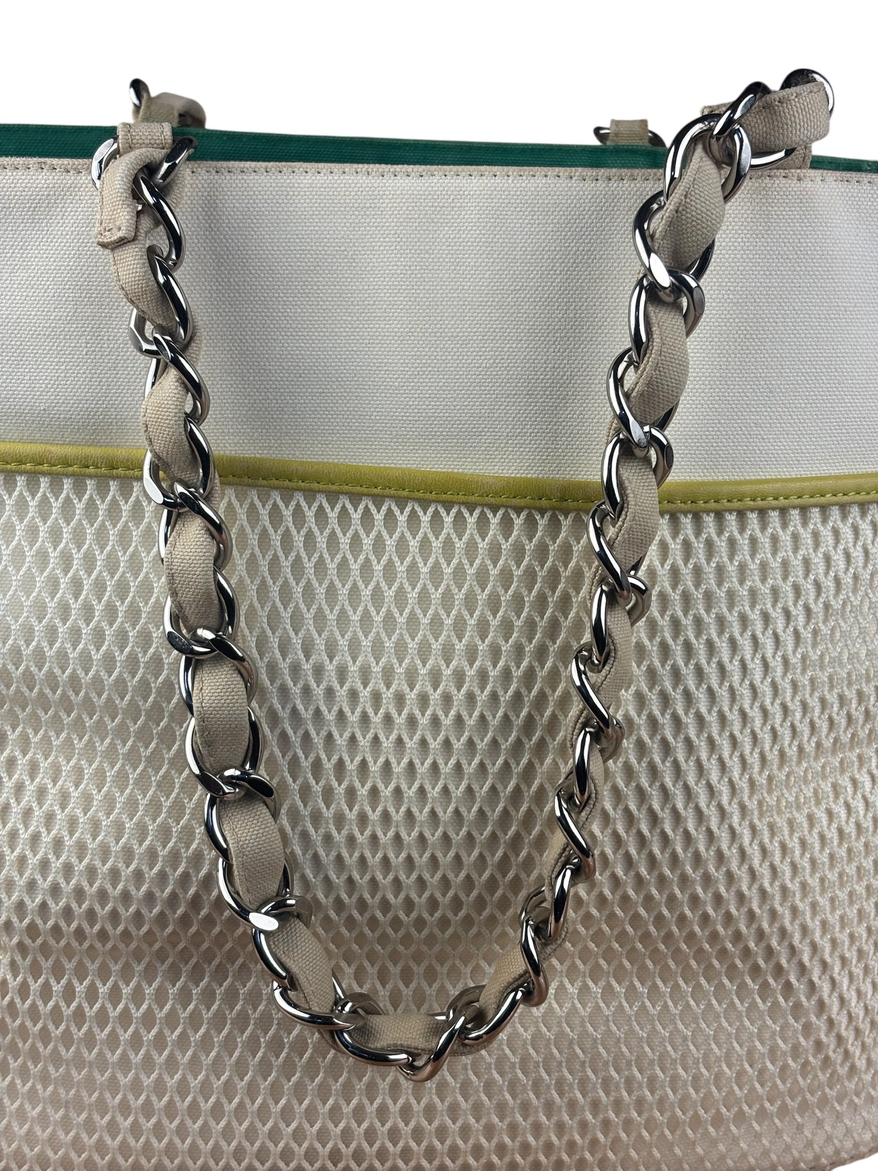 Chanel No.5 White Sport Canvas Tote 2003