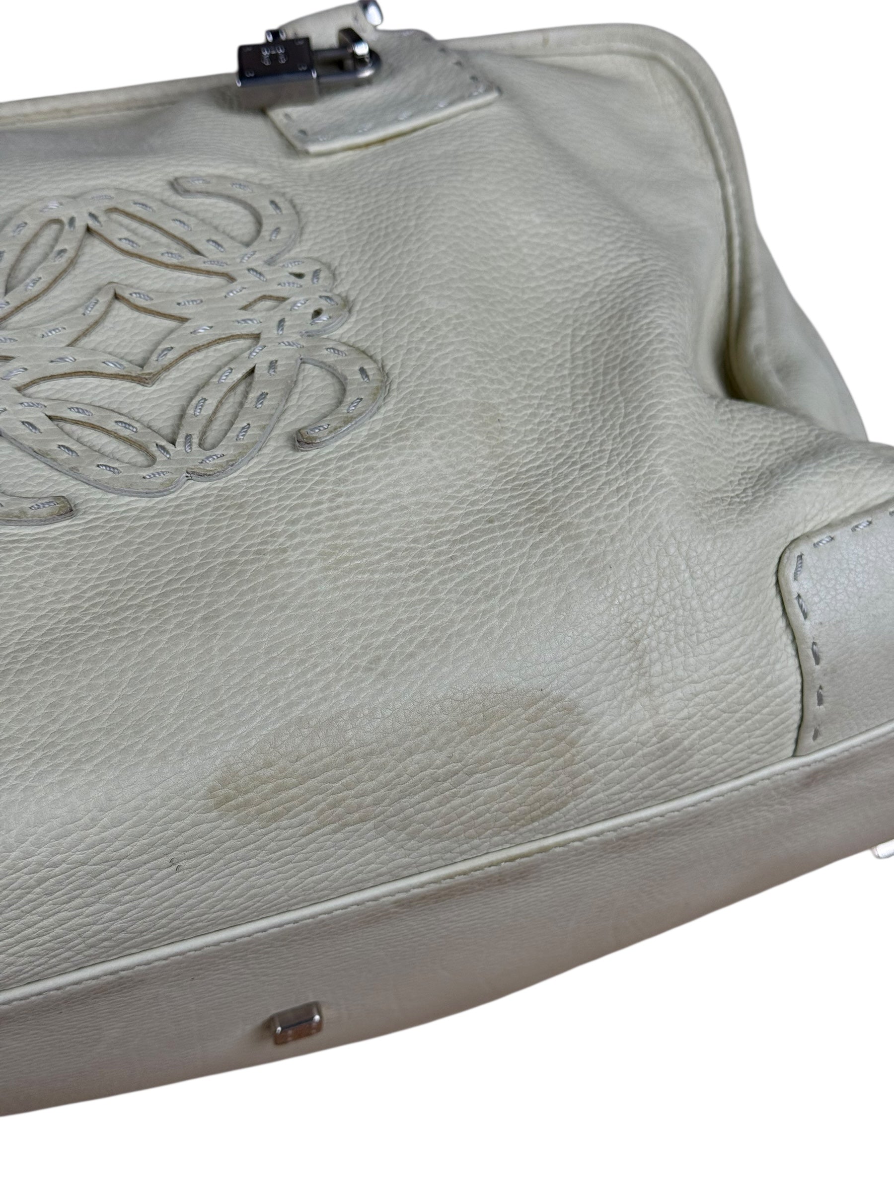 Loewe Vintage Beige Amazona 28 Handbag