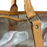 Louis Vuitton Limited Edition Transparent Vinyl Ambre Cabas Tote Bag GM