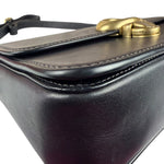 Coach Black Leather Studio Shoulder Bag