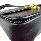 Coach Black Leather Studio Shoulder Bag