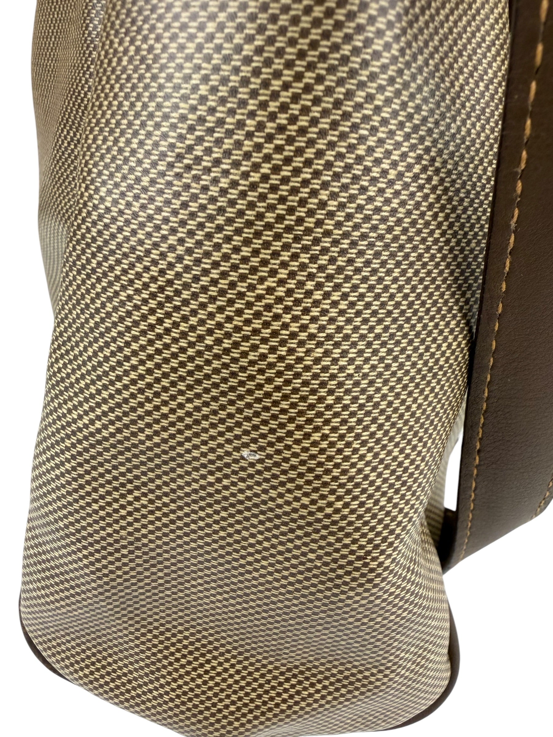Celine Vintage Leather Shoulder Tote Bag