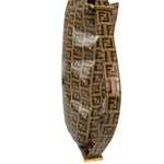 Fendi Brown PVC Zucca Baguette