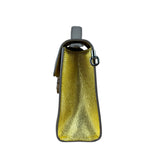 Christian Dior Diorever Gold Leather Clutch Bag