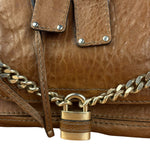 Chloe Vintage Brown Paddington Leather Handbag