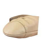Salvatore Ferragamo Beige Gancini Buckle Shoulder Bag