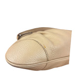 Salvatore Ferragamo Beige Gancini Buckle Shoulder Bag