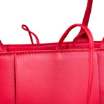 Bottega Veneta Red Leather Arco Tote Bag