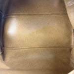Christian Dior Vintage Beige Honeycomb Boston Bag