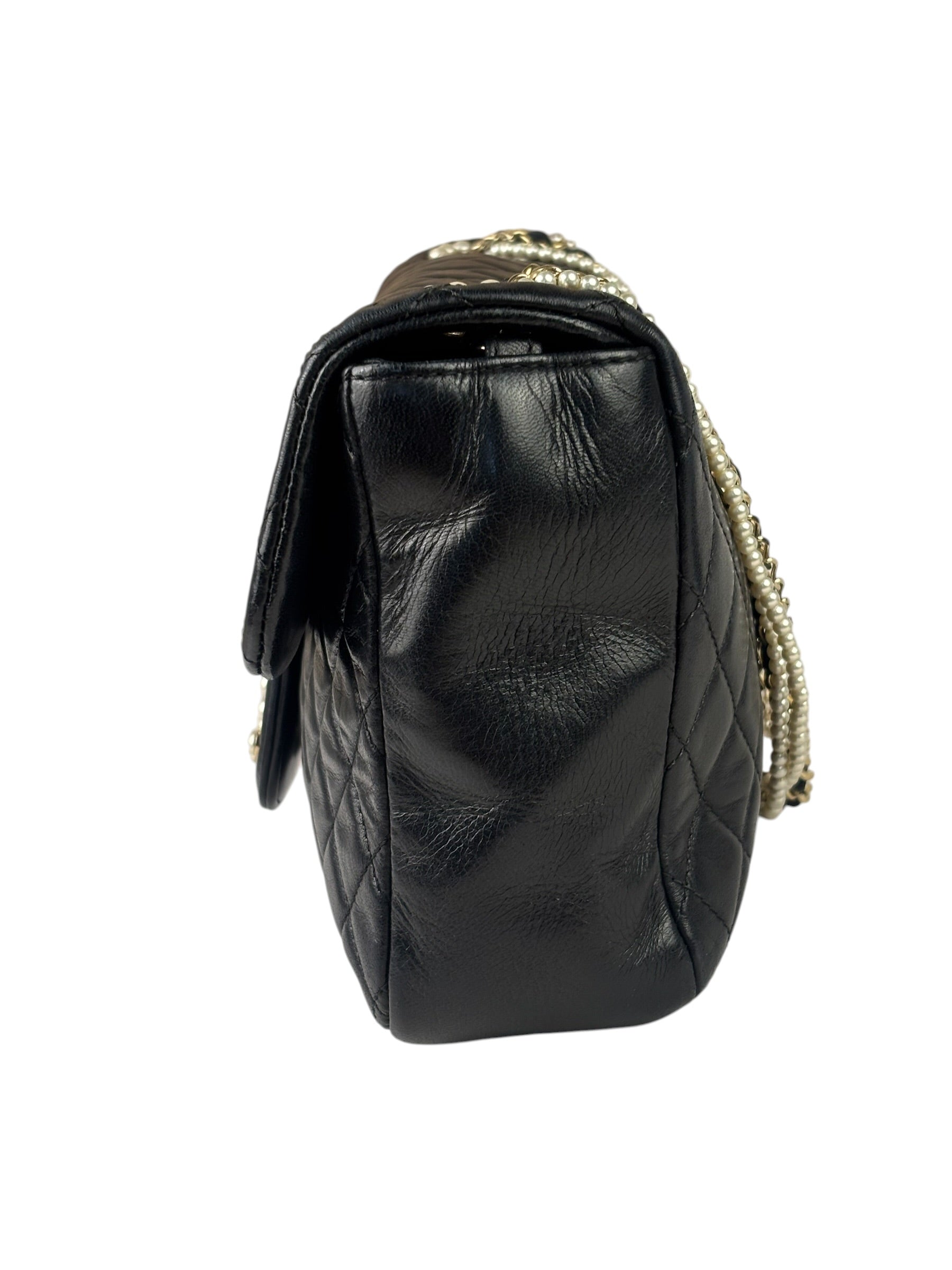 Chanel Black Quilted Lambskin Westminster Flap Bag 2012