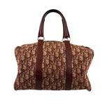 Christian Dior Vintage Monogram Trotter Boston Handbag