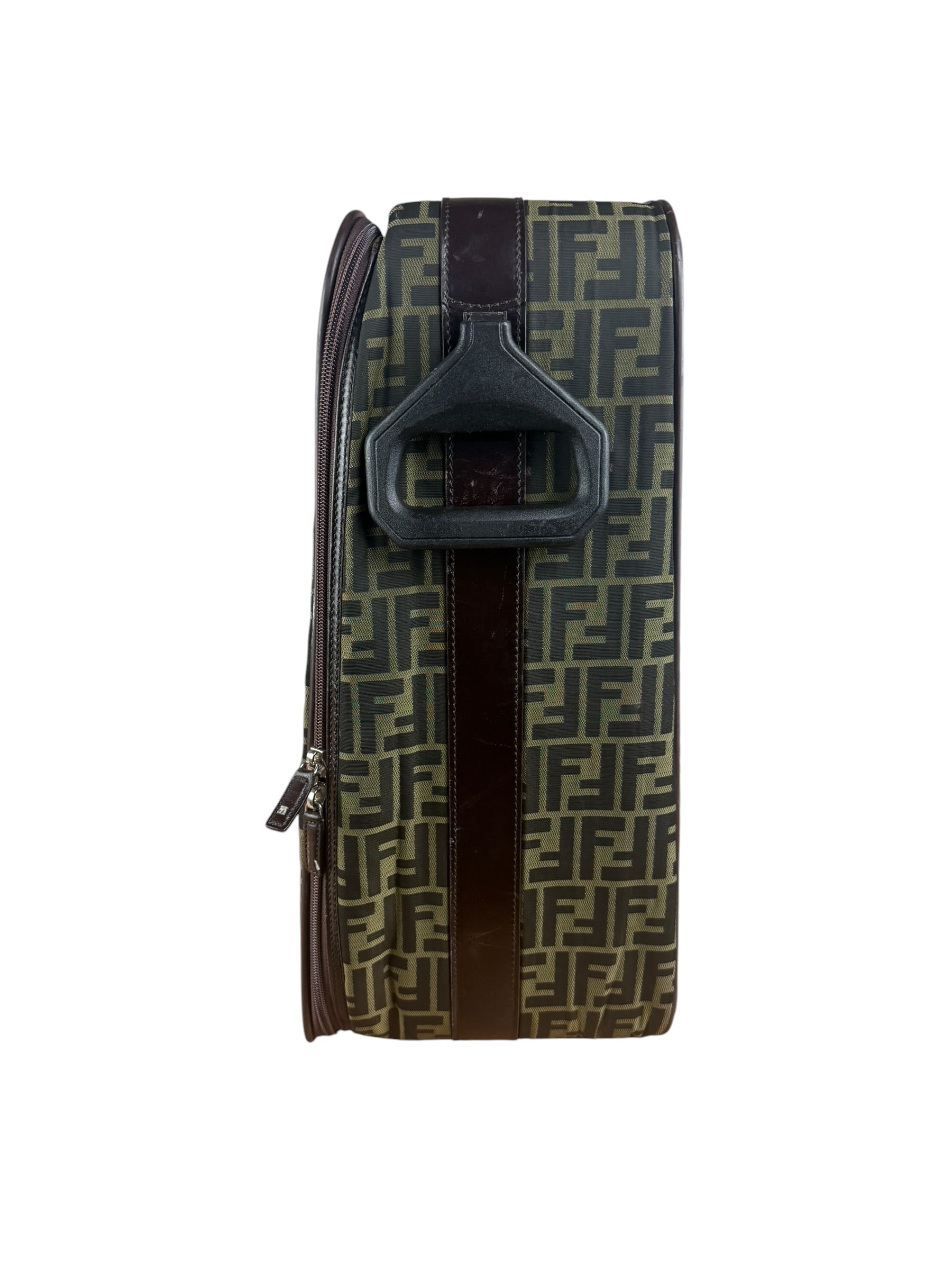 Fendi FF Canvas Suitcase