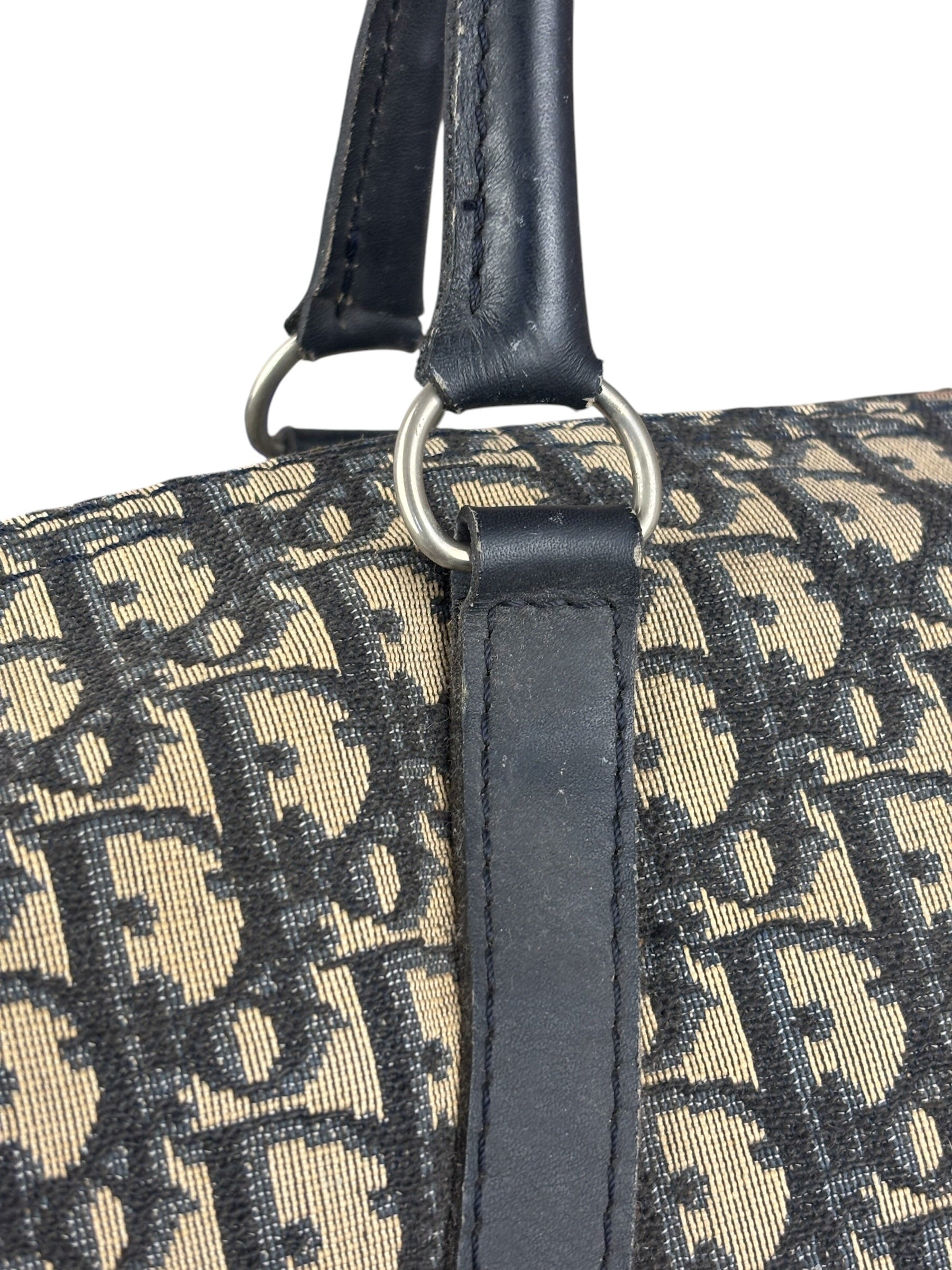 Christian Dior Vintage Trotter Boston Hand Bag