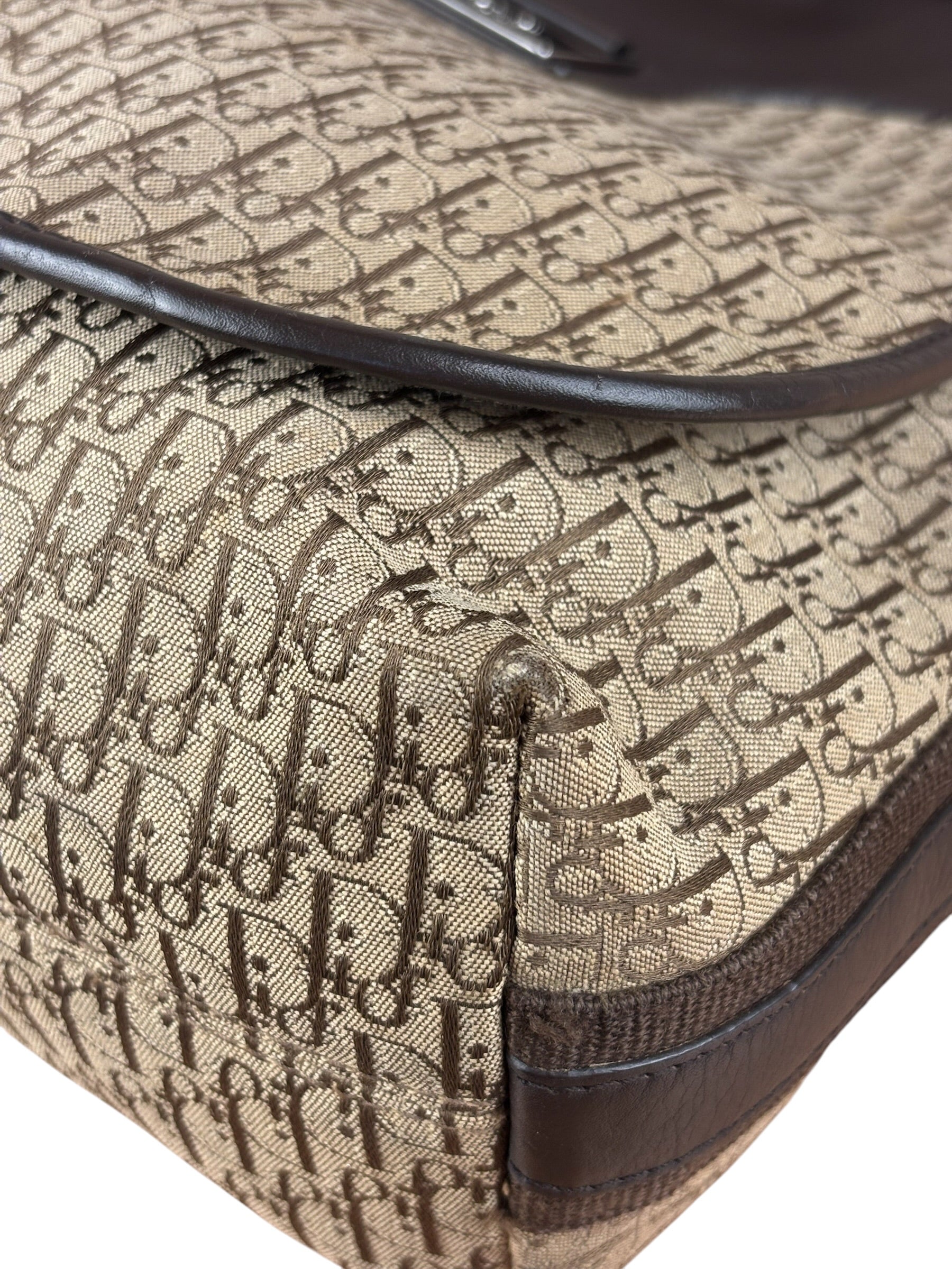 Christian Dior Vintage Trotter Street Chic Messenger Bag