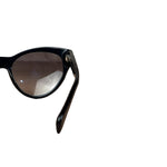Prada Vintage Black Cat Eye Sunglasses