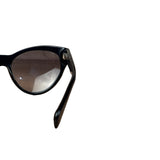 Prada Vintage Black Cat Eye Sunglasses