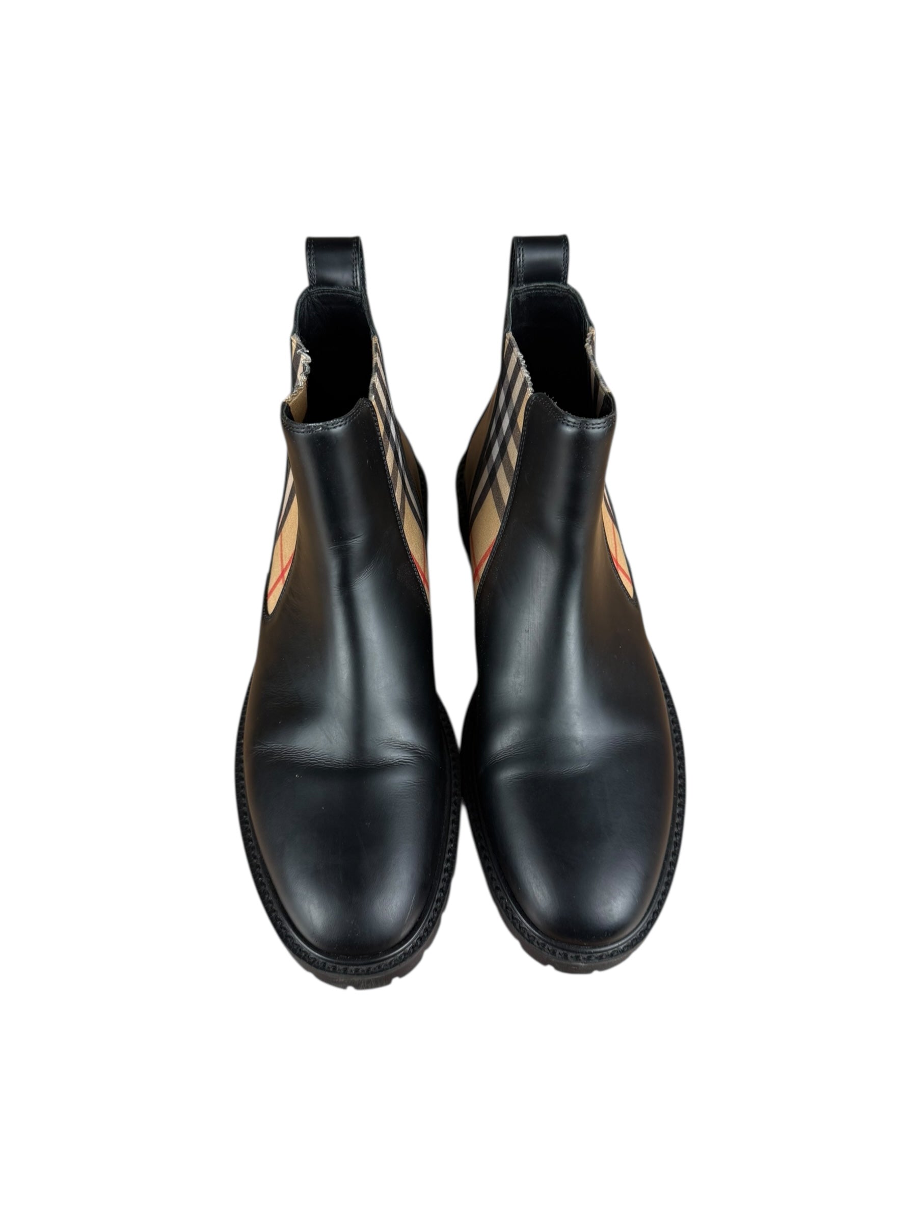 Burberry Nova Check Rubber Boots