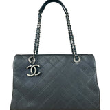 Chanel Navy Edinburgh Chic Chain Tote 2013