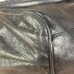 Balenciaga Vintage Black Leather Classic Sunday Tote Bag