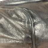 Balenciaga Vintage Black Leather Classic Sunday Tote Bag