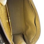 Christian Dior Gold/Metallic Leather Diorever Shoulder Bag